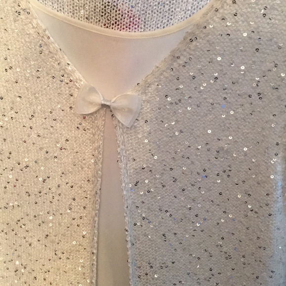 💕💕 Festive Sequined Sweater Sz S 💕💕💕 - Picture 7 of 8